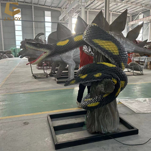 AD-62 serpente Animatronic personalizzato con modello di animale Robot ceppo d'albero - Product Image 2