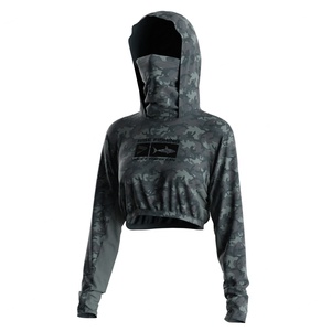 Camiseta Corta de Pesca para Mujer con Protección Solar UPF50+, Tejido Ligero y Transpirable, y Protección Facial Integrada - Product Image 5