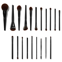 Ensemble complet de pinceaux de maquillage pour kit de démarrage de marque de beauté avec logo personnalisé, service d'usine OEM ODM pour marque privée