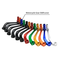 LINGQI RACING Motosiklet CNC Alüminyum Katlanabilir Modifiye Vites Kolu BSE CRF110 TTR125 Evrensel Dirt Pit Bike Off Road için