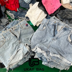 Shorts Usados para Mujer al por Mayor, Estilos Variados, Ropa Casual de Verano <span class=keywords><strong>a</strong></span> la Moda, Segunda Mano, Alta Calidad, Económicos, al por Mayor - Product Image 5
