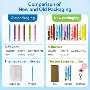 アメリカ倉庫 天然禁煙 無煙吸入器 新型 持ち運び簡単 ニコチンゼロ フレーバー付きエアデバイス アロマセラピー吸入器 - Product Image 4