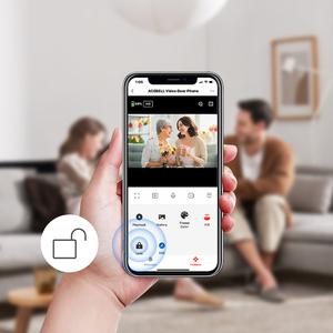 Professionnel extérieur IP55 interphone intelligent sans fil sonnette <span class=keywords><strong>Homekit</strong></span> 1080p Tuya caméra porte intelligente cloche caméra Wifi interphone - Product Image 6