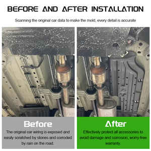 Placa de Proteção de Chassi de Alta Qualidade para Jetour T1 Acessórios - Product Image 3