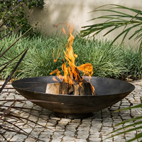 Kit de Camping en acier Corten, grilles en acier, bols de feu décoratifs pour le jardin
