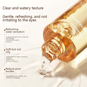 IKAIIANT Fórmula amigable con la piel Mezcla esencial nutritiva Planta esencial Limpieza <span class=keywords><strong>micelar</strong></span> <span class=keywords><strong>Desmaquillante</strong></span> <span class=keywords><strong>Aceite</strong></span> de agua - Product Image 1