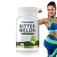 Capsules d'extrait de graines de melon amer OEM – Compléments alimentaires pour accélérer le métabolisme – Capsules de melon amer bio pour la santé