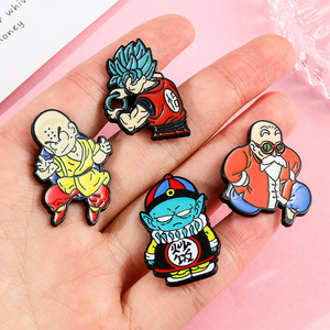 Vente en gros du nouveau <span class=keywords><strong>Dragon</strong></span> Son Goku <span class=keywords><strong>Vegeta</strong></span> Gohan DBZ <span class=keywords><strong>Ball</strong></span> Décoration de collection japonaise Anime Alliage Badge Broche - Product Image 5