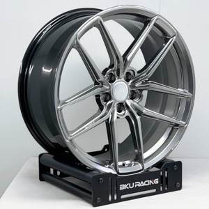 Jantes Bku Forgées 5x112 18 19 20 21 Pouces, Jantes en Alliage Argentées Personnalisées pour <span class=keywords><strong>Audi</strong></span> RS4 <span class=keywords><strong>RS6</strong></span> S4 A4 A6 Allroad Avant Wagon - Product Image 3