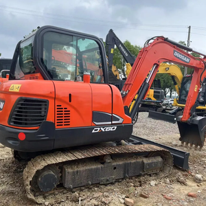 Excavadora DOOSAN DX60 9c, Doosanx60 de 6 Toneladas, Excavadora de Orugas Usada, Dx 60, DX60-9C, DoosanDX60-9C, DX60-9, Doosan60 - Product Image 1