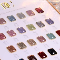 Kit de fournitures pour ongles Danny Coll, gel flash réfléchissant, disco, vente en gros, ensemble de vernis gel pailleté diamant broyé