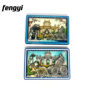 Venta al por mayor imanes personalizados para nevera personalizado impreso MDF epoxi recuerdo <span class=keywords><strong>Madrid</strong></span> imán - Product Image 2