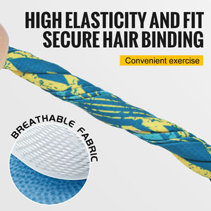 عصابة رأس رياضية عالية الجودة من ماركة WRELS للجنسين، غير قابلة للانزلاق، قابلة للتنفس، متعددة الوظائف، تمتص العرق - Product Image 3