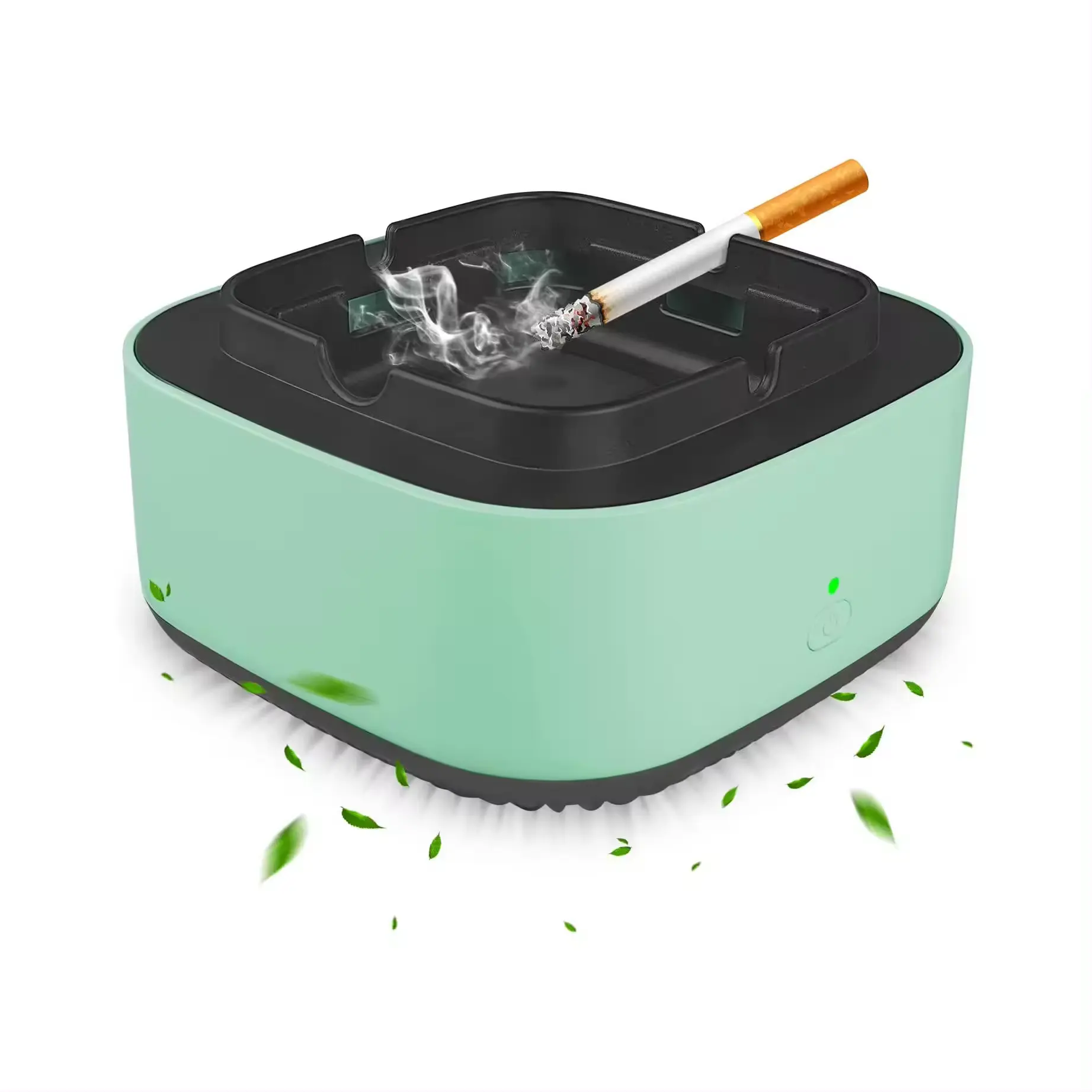 Cendrier portable à piles automatique purificateur d'air cendriers électriques sans fumée pour cigarettes intérieur maison