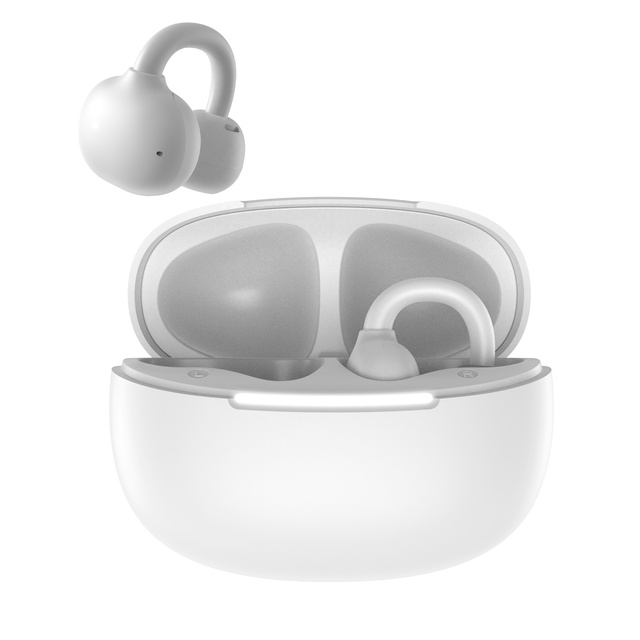 AGETUNR NEW S73 Wireless Clip on Open-ear Earphones OWS V6.0 Sport Earbuds HiFi Sound Handsfree Game Touch Control TWS Headphone