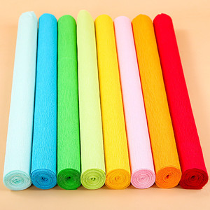 Bán Sỉ Giấy <span class=keywords><strong>Crepe</strong></span> Thủ Công Mỹ Nghệ Giấy <span class=keywords><strong>Crepe</strong></span> Màu Giấy <span class=keywords><strong>Crepe</strong></span> Tái Chế 180 Gsm Để Gói Quà - Product Image 1