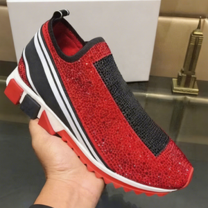 Zapatos Casuales de Diamantes OEM de Alta Calidad, Nuevos Estilos, Zapatos de Diseñador, Color <span class=keywords><strong>Rosa</strong></span>, Estilo Deportivo para Correr y Caminar, Zapatos para Hombre - Product Image 4