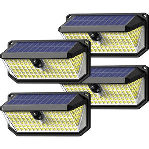 ALECTER 4200LM LED <b>Solar</b> Motion Sensor <b>Lights</b> IP66 Waterproof 3 Modes Ultra-Bright Security <b>Light</b> Road Yard Garage Garden - Product Image 1
