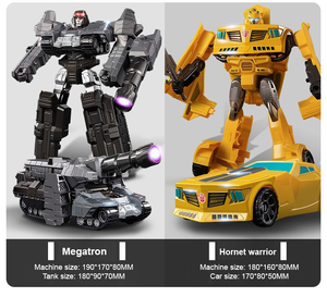 El tanque de aleación al por mayor/Coche/Aircaft <span class=keywords><strong>Transforming</strong></span> <span class=keywords><strong>Robot</strong></span> Toys con acciones de transformación de metal <span class=keywords><strong>Robot</strong></span> de juguete para niños y niñas - Product Image 6