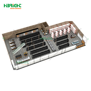 Diseño de Comercio Minorista Sostenible, Refrigerador de Ahorro Energético y Estante Reciclado - Product Image 1