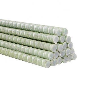 Barres d'armature GFRP personnalisées 16mm 15mm 8mm pour la construction Barres d'armature FRP haute résistance avec services de traitement de pliage et de coupe - Product Image 1