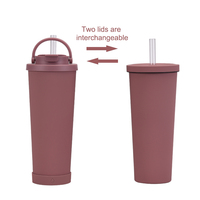 Nouvelle Arrivée 2026 – Tasse à Thé au Lait Isotherme à Double Paroi en Acier Inoxydable avec Revêtement Céramique, Grande Capacité 830ml, Anti-Fuite