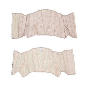 Ceinture silhouette noire Fitwear Favorite 24 cm avec 18 baleines, fermeture à crochet réglable 953-24cm-0 14Hook - Product Image 4
