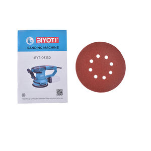 Sander électrique à vitesse variable BYT-OS150 150 mm 6000-13000 tr/min Machine de polissage du bois à haute efficacité - Product Image 6