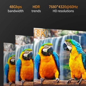 Câble HDTV 8K/60Hz 48Gbps HDMI2.1 Câbles numériques HDR pour TV Box HDR10+ <span class=keywords><strong>PS5</strong></span> PS4 Ordinateur portable Moniteur Projecteurs 1.5m 3m 5m - Product Image 5