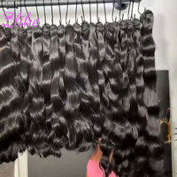 Cheveux humains indiens bruts non traités, cuticules alignées, ondulations profondes, lots de qualité supérieure, double épaisseur, fournisseurs de cheveux vierges