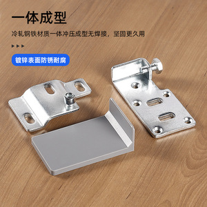 Heavy-duty Hanging <b>Brackets</b> Zinc Alloy Wall Mount Non-Detachable For Bathroom Vanities Cabinets - Product Image 5