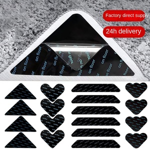 Pour <span class=keywords><strong>Amazon</strong></span> Autocollant de Tapis Antidérapant Moderne Auto-Adhésif PU Lavé Non Marquant Tapis Antidérapant Blanc Noir Réutilisable Lavable - Product Image 1