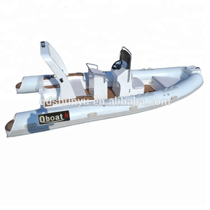 2019 Año Nuevo barco barato de la costilla de la fibra de vidrio del fondo de los 5.8M de China de los 19ft - Product Image 2