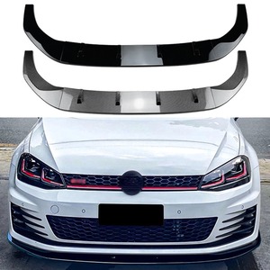 สปอยเลอร์กันชนหน้า ดิฟฟิวเซอร์กันชนหน้า ชุดแต่งกันชนหน้า สำหรับ VW Golf MK7 GTI Rline 2013-2016 ชุดแต่งรถยนต์ - Product Image 1