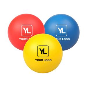 Balle anti-stress personnalisée unisexe en mousse PU légère avec logo imprimé, jouet promotionnel, vente en gros, soulagement du stress, vente directe d'usine - Product Image 4