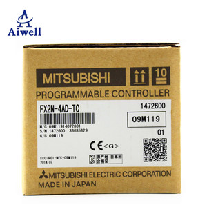 คอนโทรลเลอร์แบบตั้งโปรแกรมได้ของมิตซูบิชิรุ่นดั้งเดิม FX2N-4AD-TC - Product Image 4