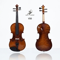 Violon professionnel en érable taille 4/4, finition naturelle brillante de qualité supérieure, modèle Tiger Flame, pour performance orchestrale et vente en gros