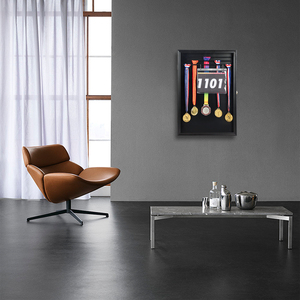 <b>Medal</b> <b>Display</b> <b>Case</b> for Showcasing Sports <b>Medals</b> and Achievement Awards Wall Mount <b>Medal</b> Hanger <b>Display</b> Frame - Product Image 6