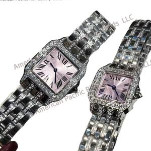 Relojes de Cuarzo de Lujo de Alta Calidad para Mujer, Resistentes al Agua, con Correa de Acero Inoxidable, Movimiento Seiko, Puntero, Marca Privada, Moda Cartier - Product Image 4