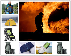 Tissu 15D 100% polyester avec revêtement silicone double face, imperméable, anti-UV, léger, antistatique pour tentes, cerfs-volants et sacs d'extérieur - Product Image 3