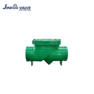 Schnellinstallation Gerilltes Manuelles Rückschlagventil Ohne Schweißen Duktileisen Gummi-Klappe Wasser Abwasser Industrielles Rohrleitungssystem - Product Image 1