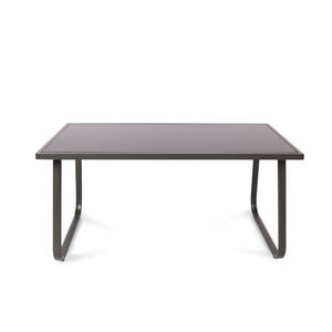 Elegante funcional y Muebles practico Muebles de jardin modernos hierro gris conjunto de 4 piezas divano de exterior de textileno - Product Image 5