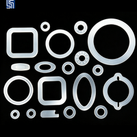 Joint d'étanchéité en silicone personnalisé, rondelle plate, étanche, résistant aux hautes températures, pour pièces automobiles et industrielles lourdes