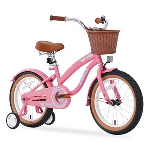 Bicicletta per Bambini ZUKKA 16 Pollici con Telaio in Acciaio, Freno a Contropedale e Ruote Stabilizzatrici, Adatta per Bambini dai 4 ai 7 Anni - Product Image 2