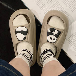 XIXITIAO pantoufles à la mode pantoufles confortables hommes adultes drôle dans la maison animal maison pantoufles femmes <span class=keywords><strong>panda</strong></span> ours chaussures pour femmes - Product Image 4