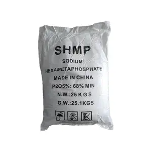 Công nghiệp cấp nước làm mềm Natri hexametaphosphate 68% shmp