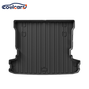 Coolcars Easy Rinse Waterproof Car Trunk Mat All-Weather 3D Full Durable TPE <strong>Boot</strong> Tray for Mitsubishi <strong>Pajero</strong> 11-20 Fuel 5Seats - Product Image 1