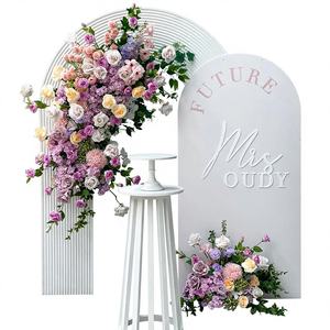 باقة زهور اصطناعية بتصميم حديث من بروميس لحفلات الزفاف وترتيبات الزهور لقوس الزفاف - Product Image 1