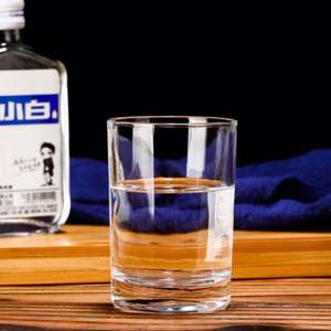 Petit verre à vin droit en verre transparent - Style classique, multi-usage (pour la maison, l'hôtel, le bar), en aluminium, portable et réutilisable - Product Image 3