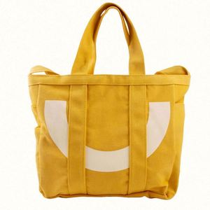 Sac fourre-tout en coton réutilisable, moderne et écologique, avec logo imprimé en sérigraphie - Product Image 1